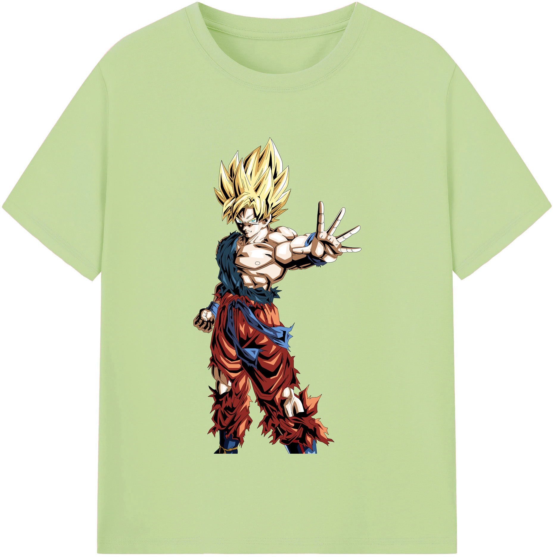 （画像用） ドラゴンボール 孫悟空（そん ごくう）Son Goku カカロット DRAGON BALL Kakarotto 綿100％半袖Tシャツ（フロントプリント）